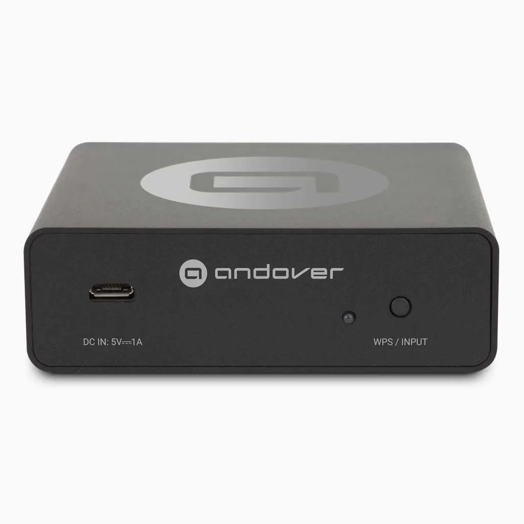 Andover Audio Songbird Hi-Res Internet Streamer - Plug-and-Play, Bluetooth, Multiroom, App Controlled