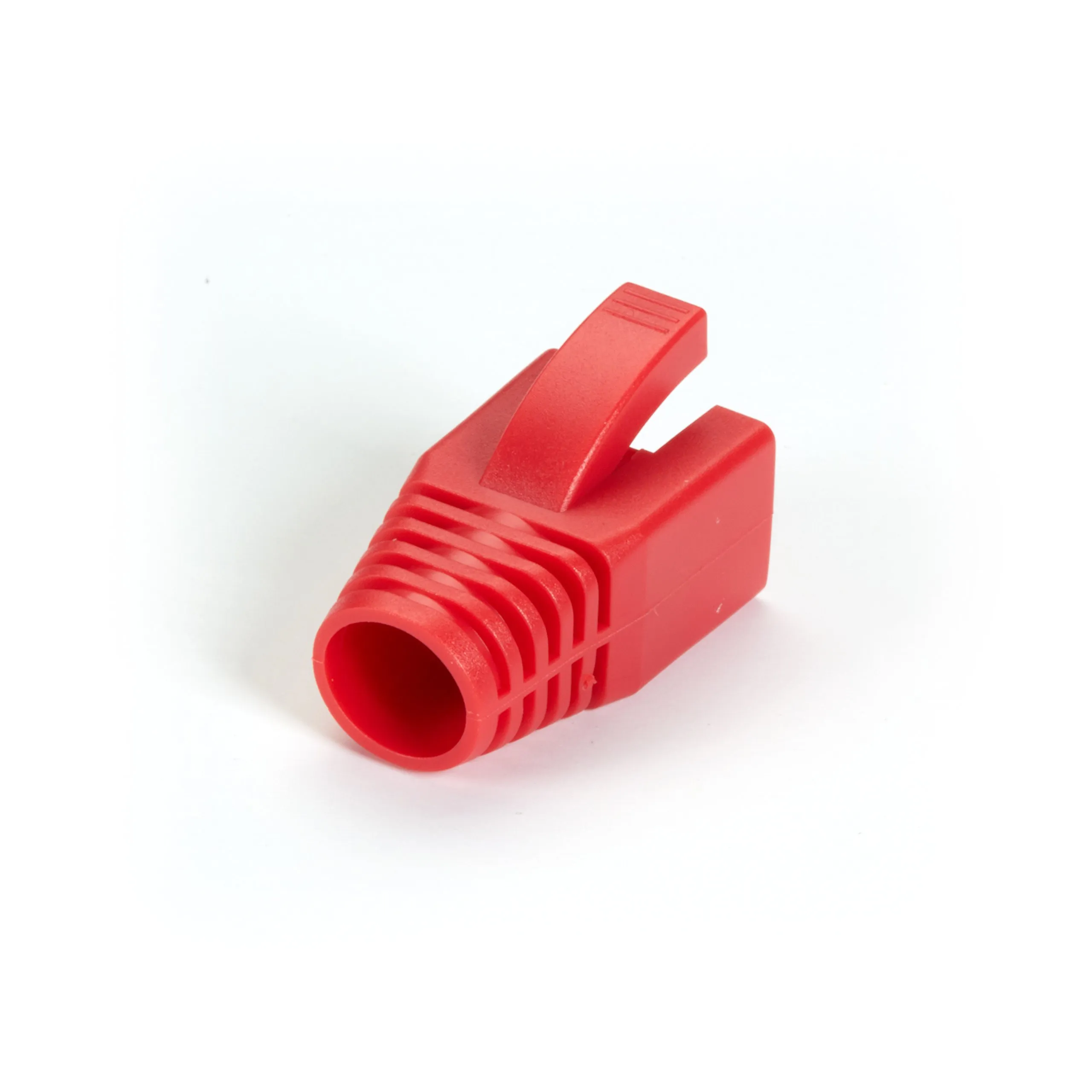 Black Box Snagless Boot 8.0-mm Red 50-Pack for CAT6A Cables