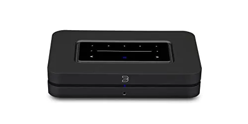 Bluesound Node Wireless Multi-Room Music Streamer - Black, Hi-Res Audio, HDMI eARC, Bluetooth