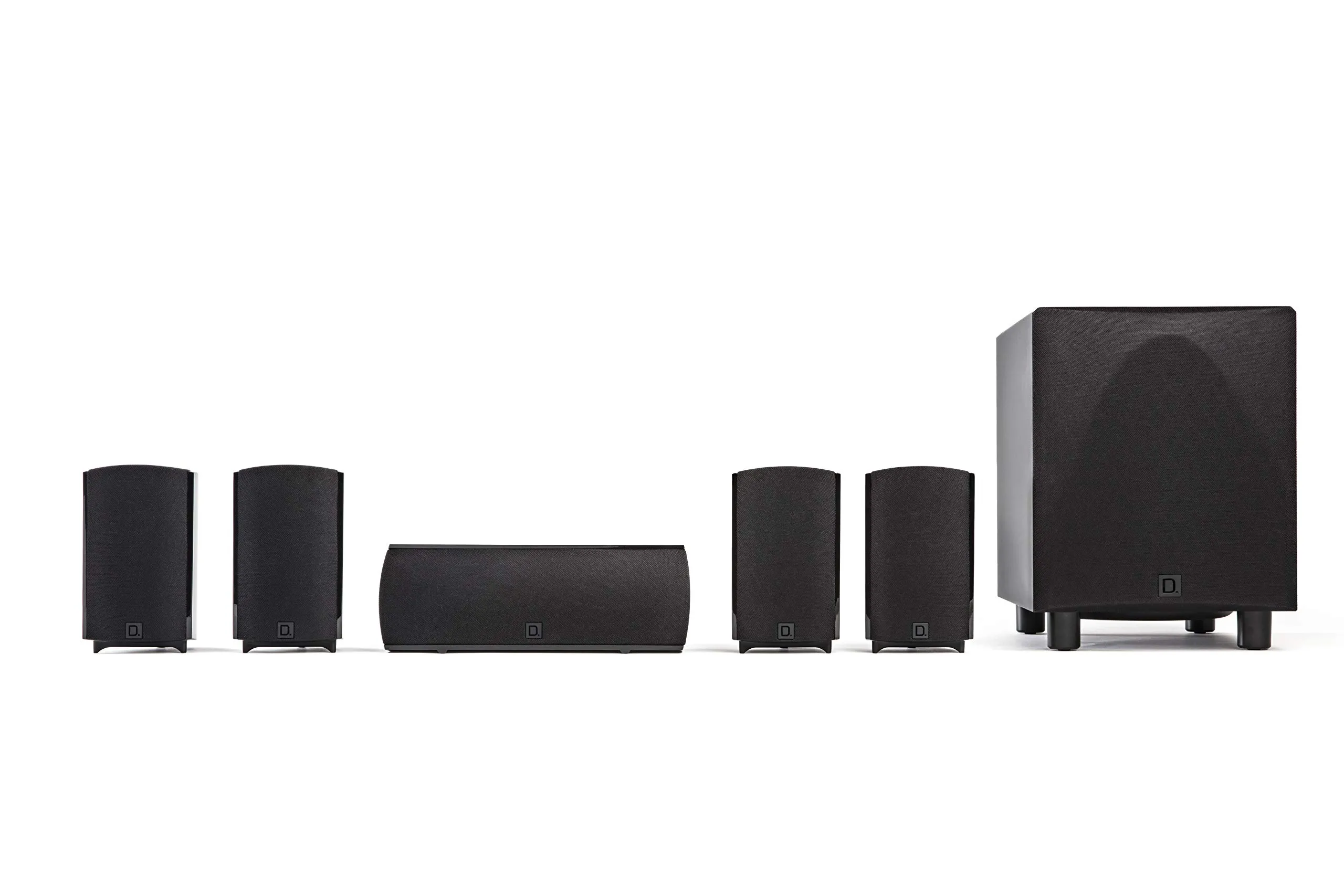 Definitive Technology ProCinema 6D 5.1 Home Theater System with 250W Subwoofer, Black