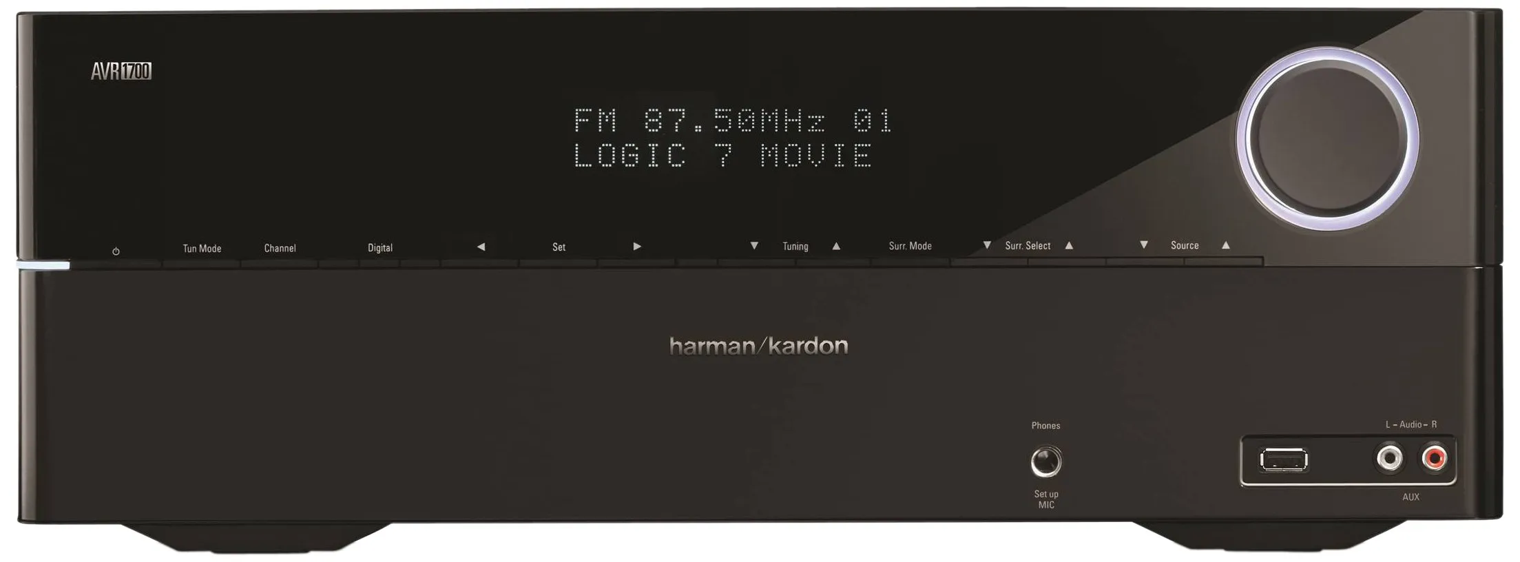 Harman Kardon AVR 1700 5.1-Channel AV Receiver with AirPlay, 100W per Channel