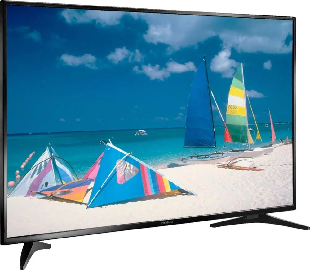 Insignia 43-Inch LED TV with 1080p Full HD Resolution and Versatile Connections