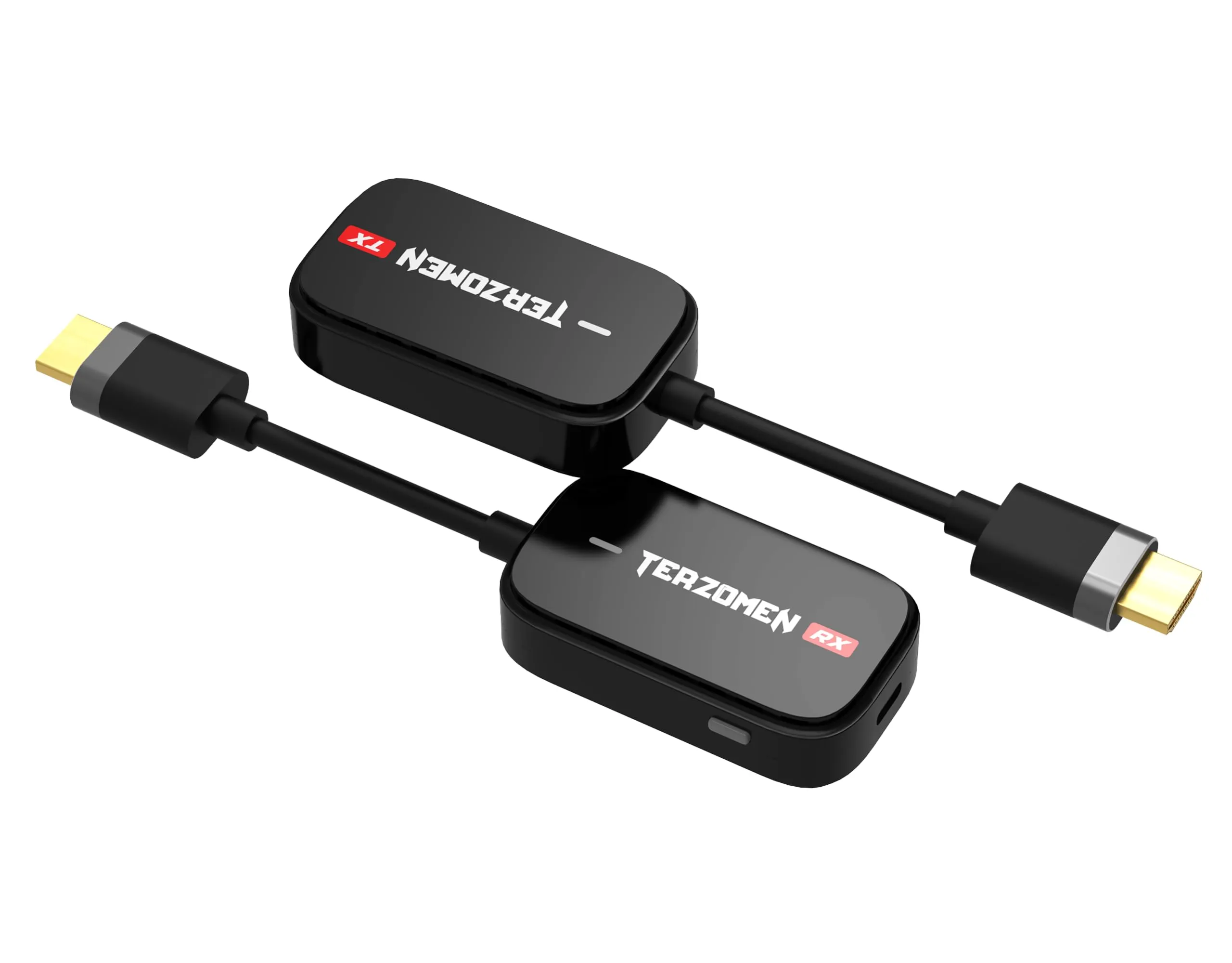 Jaspertronics™ Wireless HDMI Transmitter and Receiver - 60FPS, 98ft Range, Plug & Play Streaming