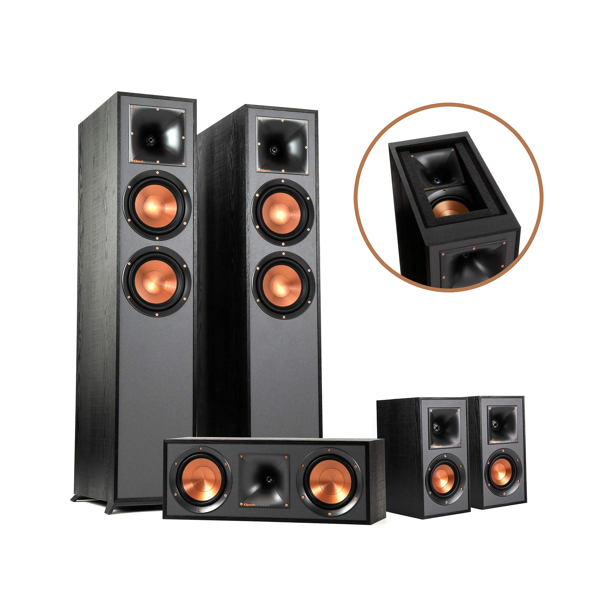 Klipsch Reference Dolby Atmos 5.0.2 Home Theater System with Immersive Surround Sound Experience