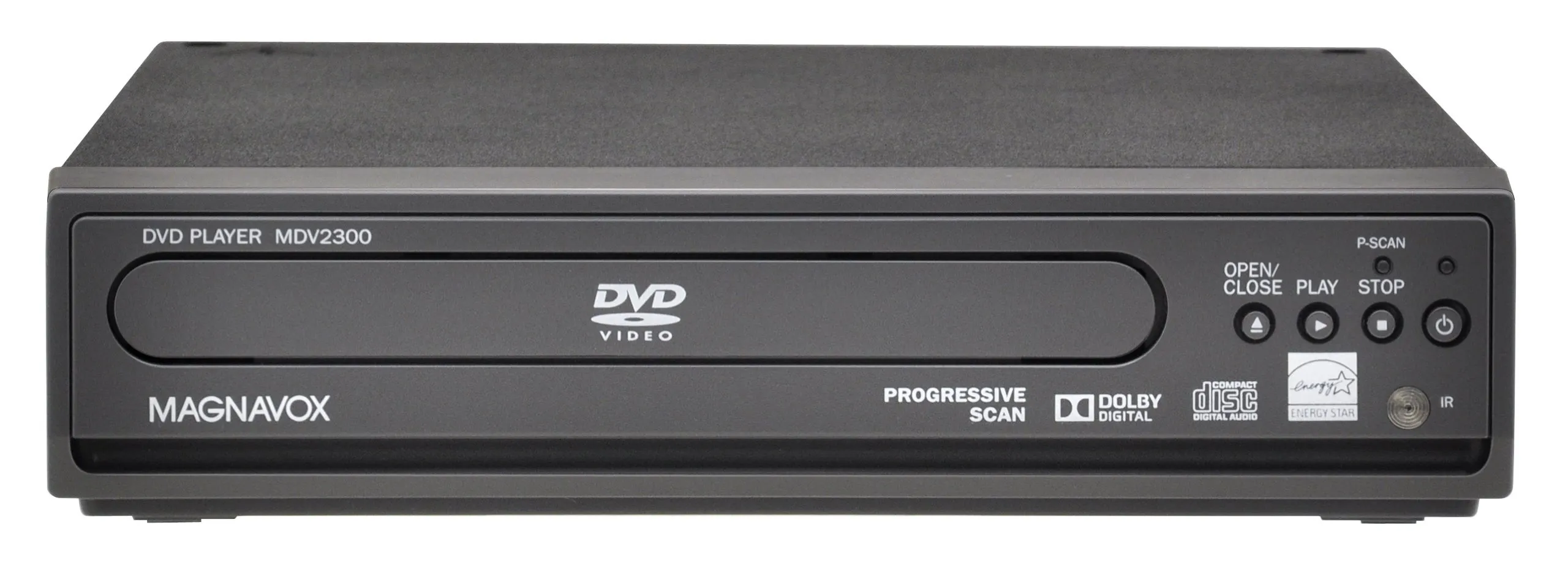 Magnavox MDV2300 DVD Player - 1080p Up Conversion, Progressive Scan, Black Finish