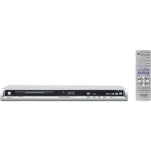 Panasonic DVD-S52S Silver DVD Player with 108MHz DAC, Progressive 720P/1080I Video Output