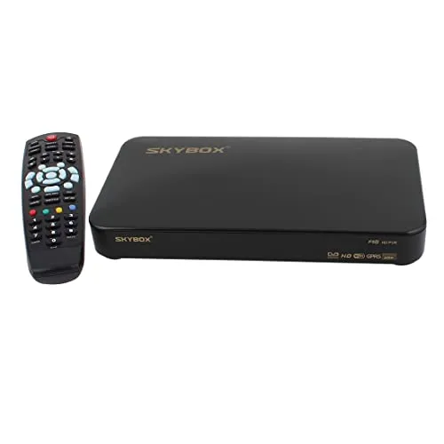 Qtqgoitem AC100-240V EU Plug Multilanguage Digital Satellite Receiver Box - 1080p, Black, Samsung