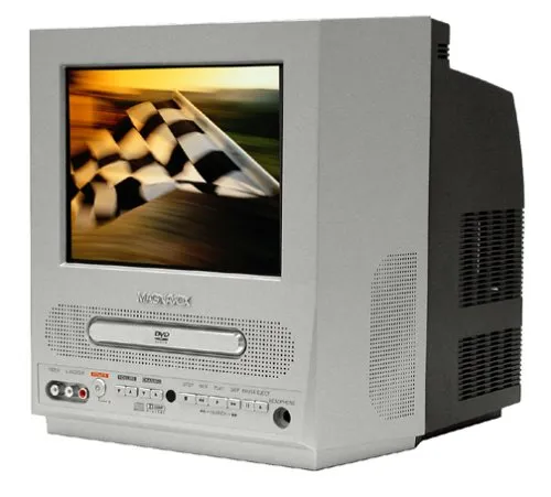 Remanufactured Magnavox 9MDPF20 9' Flat TV/DVD Combo with Built-in Speaker and Remote Control