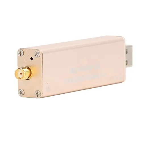 RTL SDR Receiver 0.1MHz-1.7GHz, Aluminum Alloy PCB, High Sensitivity, Low Noise, Compact Design