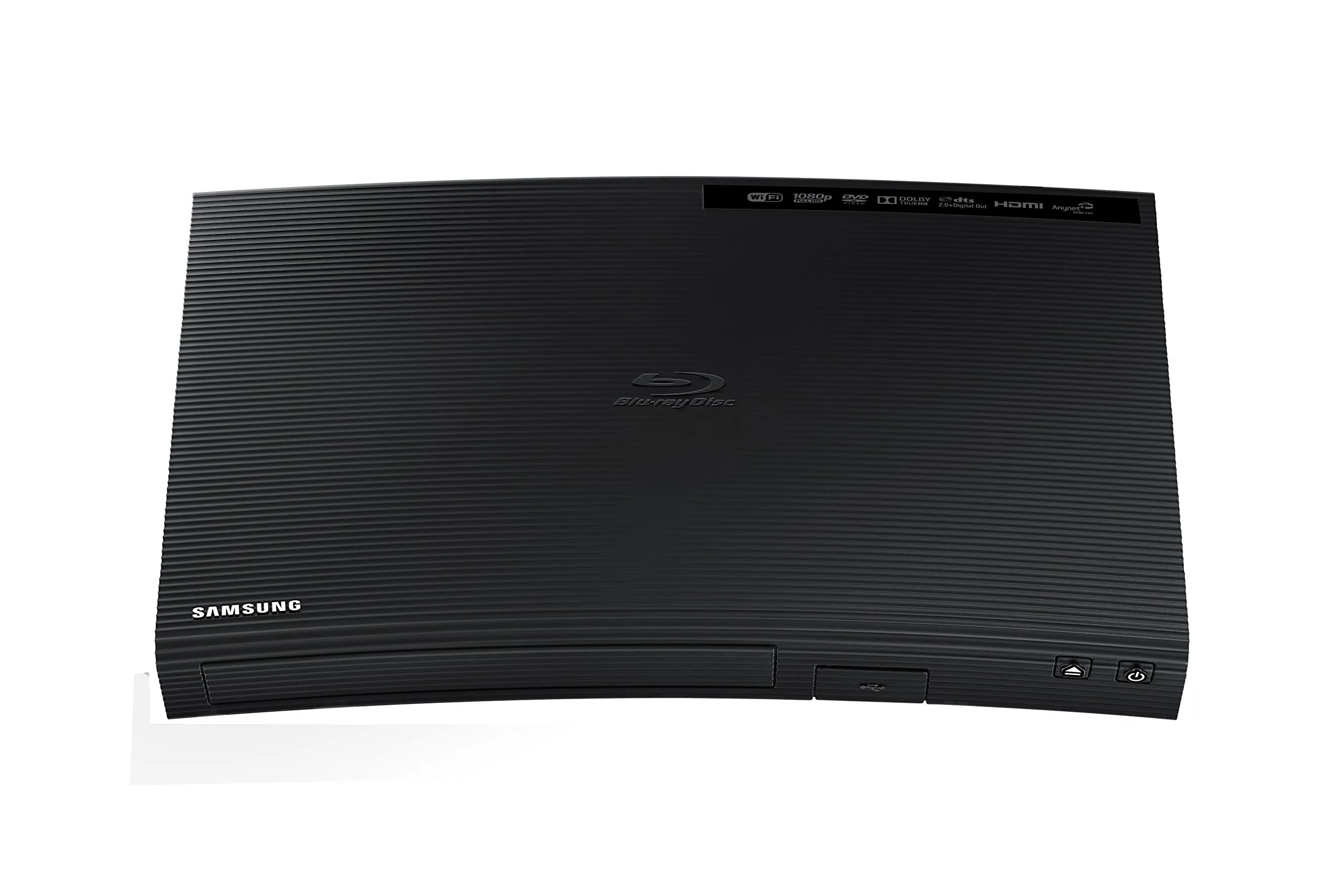 Samsung BD-J5700 Curved Blu-ray Player with Wi-Fi - Renewed, 2015 Model, Professional Inspection