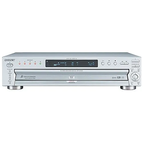 Sony DVP-NC655P Renewed 5-Disc DVD Changer in Silver/Black with Progressive-Scan & 5.1 Audio