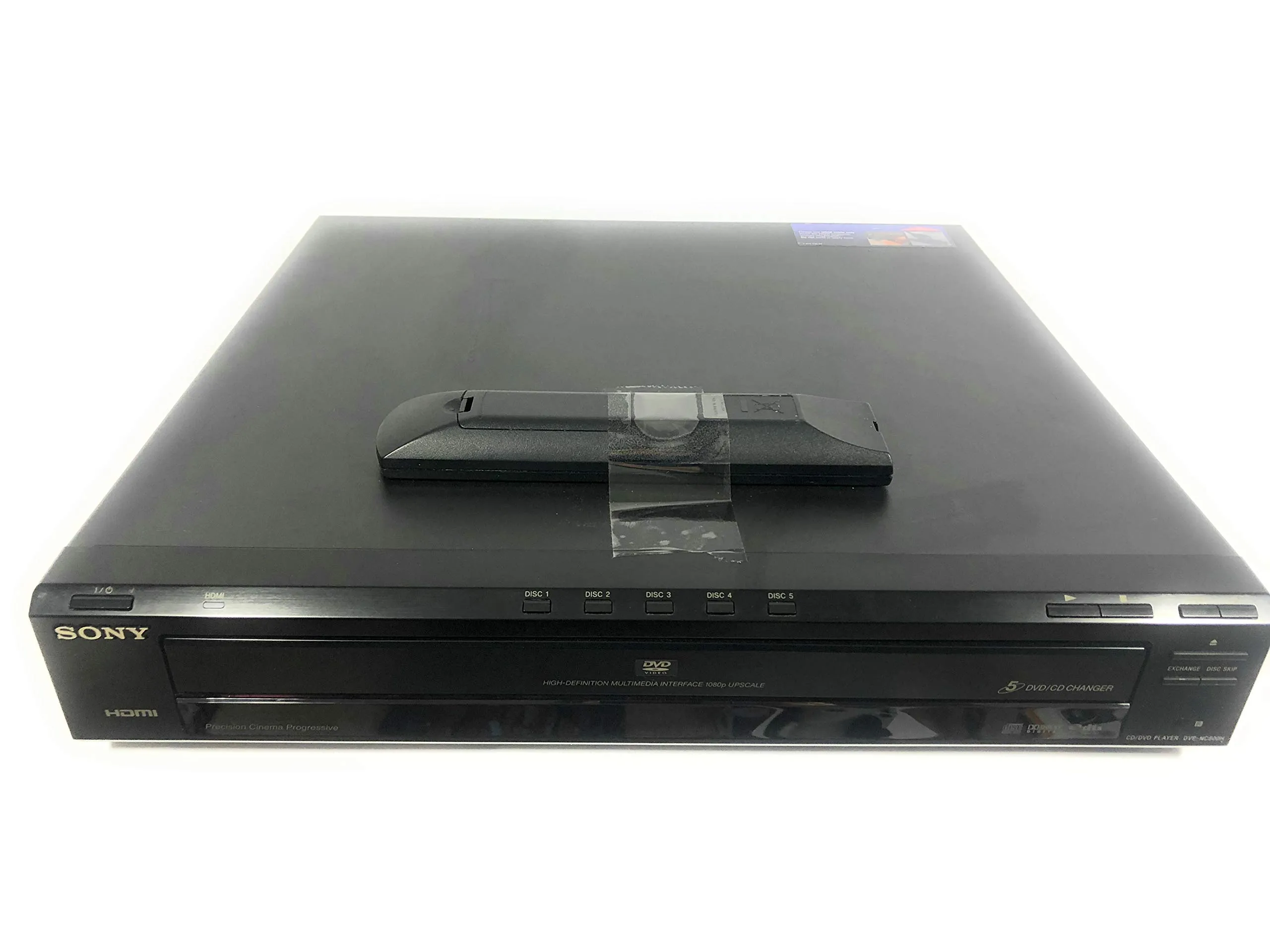 Sony DVP-NC800H/B HDMI/CD 5-Disc DVD Changer - 1080p Upscaling, BRAVIA Sync, Black