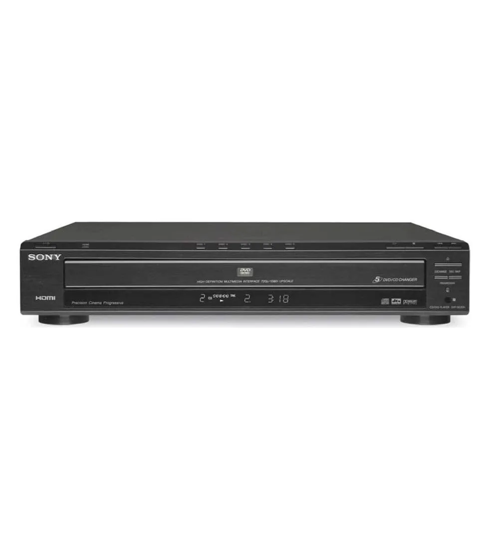 Sony DVP-NC85H/B 5-Disc DVD Changer with HDMI, Dolby Digital, Upscaling, Black