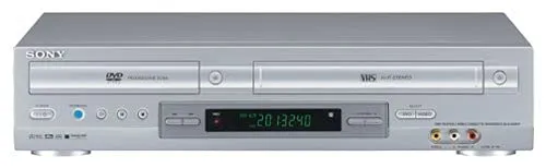 Sony SLV-D300P DVD-VCR Combo, Progressive Scan, 4-Head VCR, Multiformat Playback, Renewed