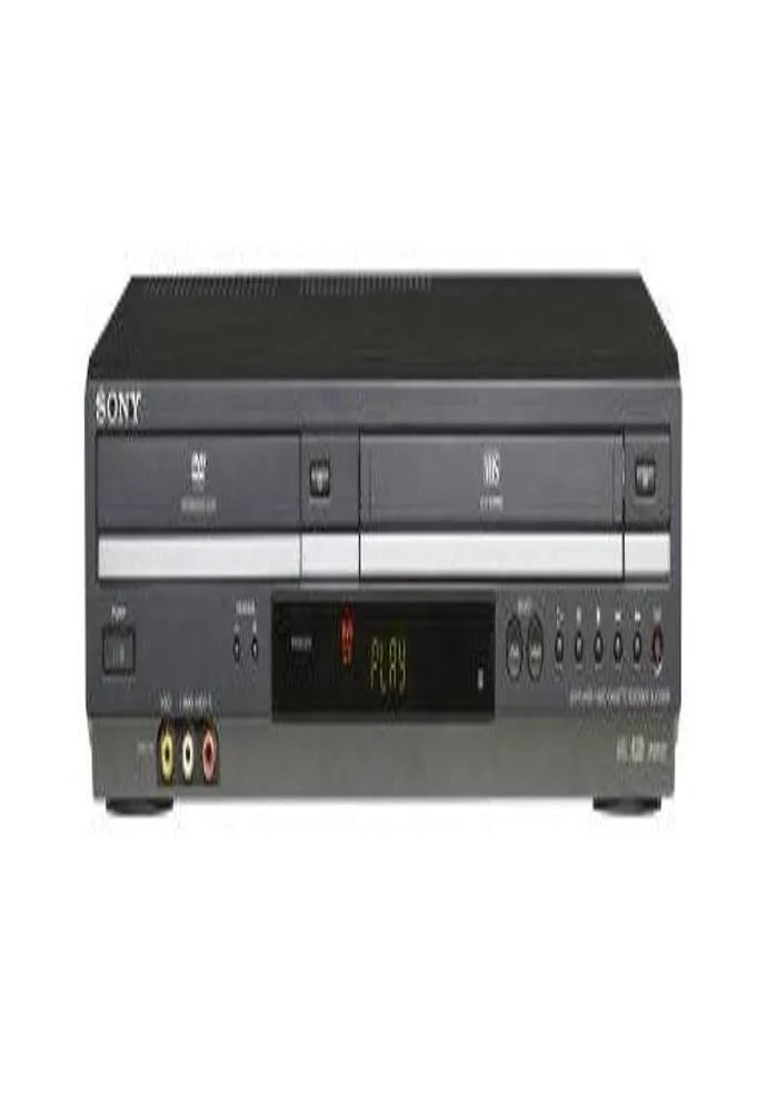 Sony SLV-D380P DVD/VCR Combo Player, Progressive Scan, Multi Brand Remote, Black