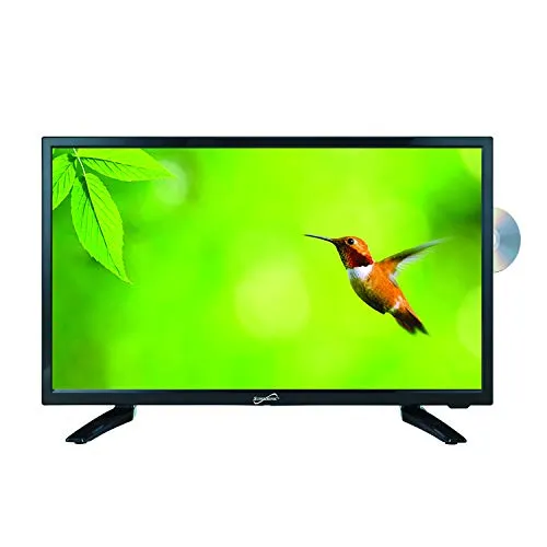 Supersonic SC-1912 19-Inch LED HDTV with 1080p, Built-in DVD, HDMI, USB, AC/DC Compatibility