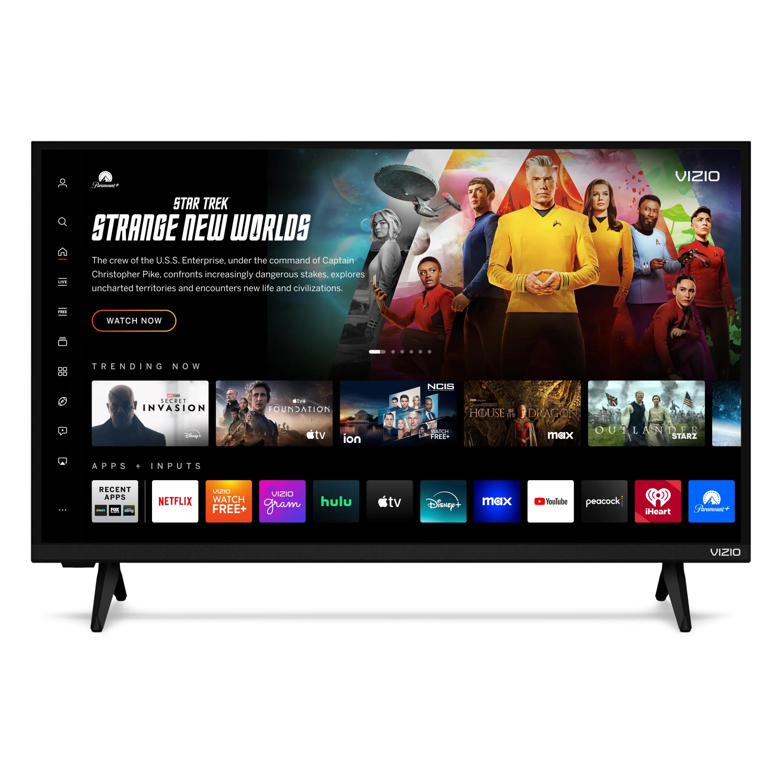 VIZIO 40-Inch Full HD Smart TV with Bluetooth, Alexa Compatibility, and Chromecast Built-in