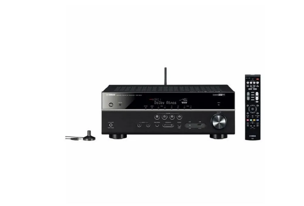 Yamaha TSR-5810 7.2-Channel Network AV Receiver - Bluetooth, Wi-Fi, Dolby Atmos, Black