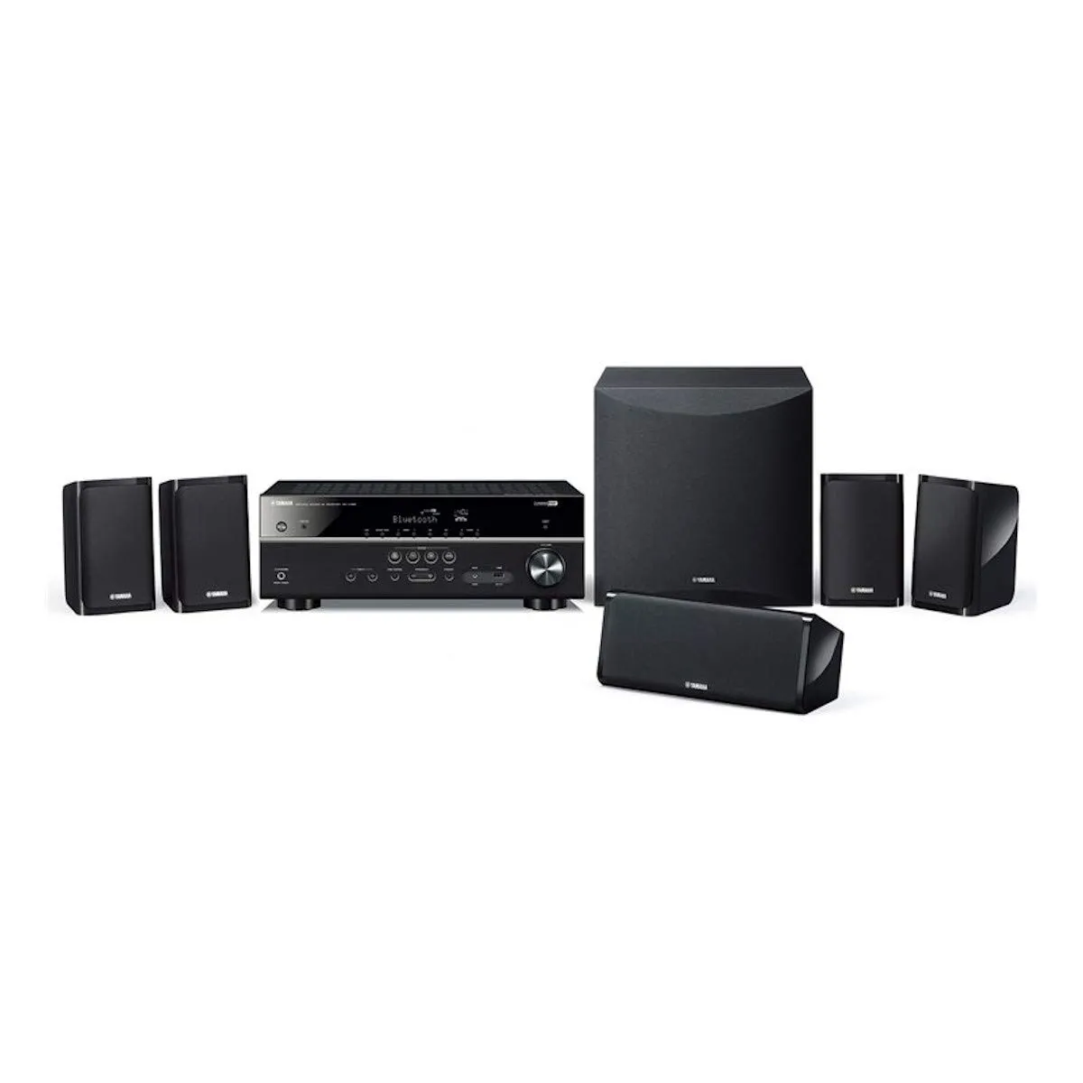 Yamaha YHT-4950U 4K Ultra HD 5.1-Channel Home Theater System with Bluetooth, Black Finish